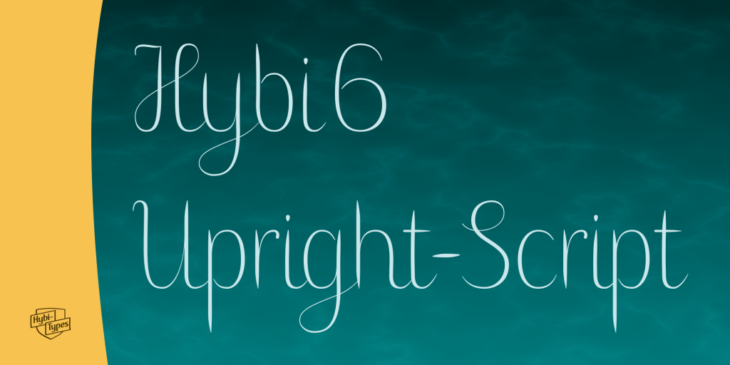 Hybi6-Upright-Script