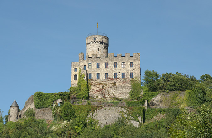 Burg Pyrmont am Tag